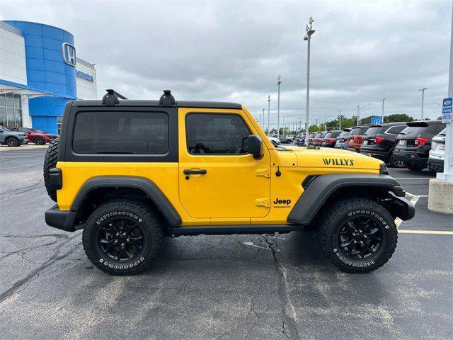 used 2021 Jeep Wrangler car, priced at $25,155