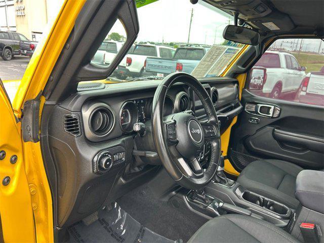 used 2021 Jeep Wrangler car, priced at $25,155