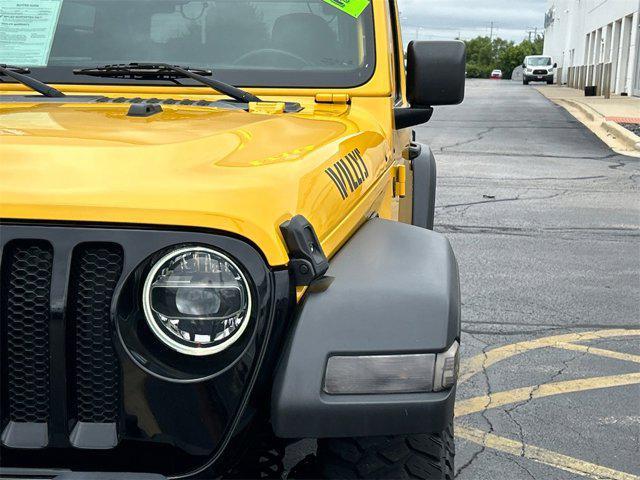 used 2021 Jeep Wrangler car, priced at $25,155