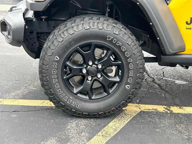 used 2021 Jeep Wrangler car, priced at $25,155