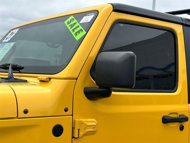 used 2021 Jeep Wrangler car, priced at $25,155