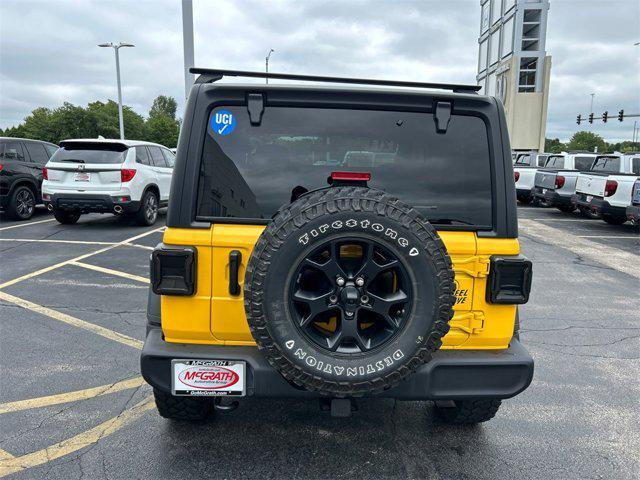 used 2021 Jeep Wrangler car, priced at $25,155