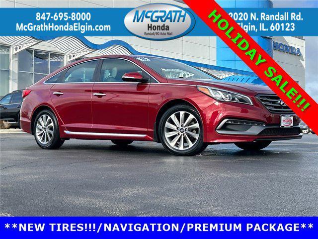 used 2016 Hyundai Sonata car, priced at $13,500