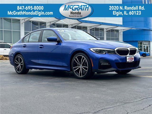 used 2021 BMW 330e car, priced at $26,495