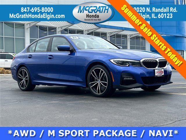 used 2021 BMW 330e car, priced at $26,395