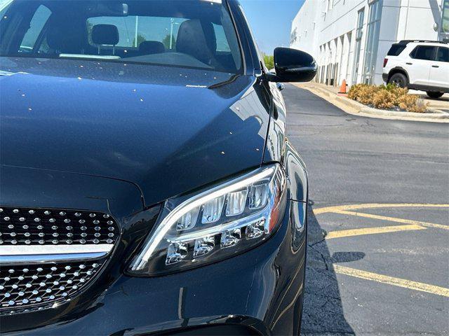 used 2020 Mercedes-Benz C-Class car, priced at $27,000