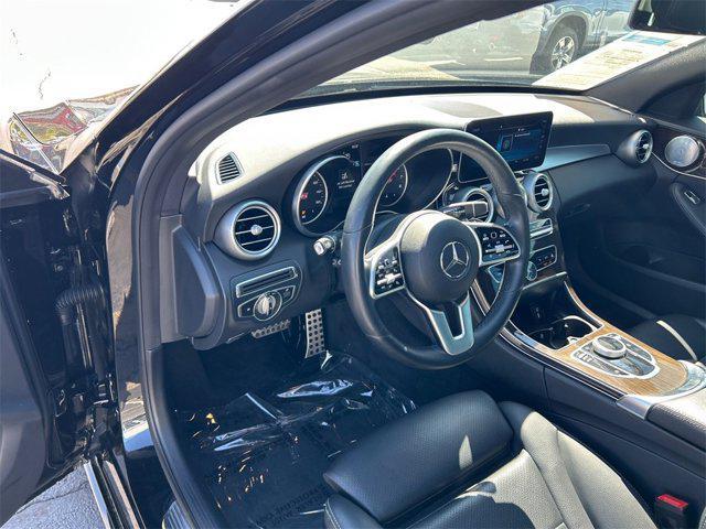 used 2020 Mercedes-Benz C-Class car, priced at $27,000