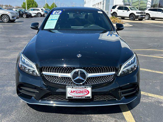 used 2020 Mercedes-Benz C-Class car, priced at $27,000