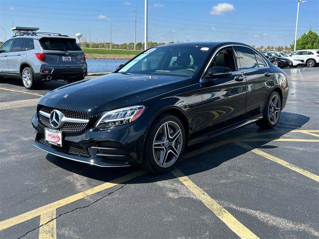 used 2020 Mercedes-Benz C-Class car, priced at $27,000
