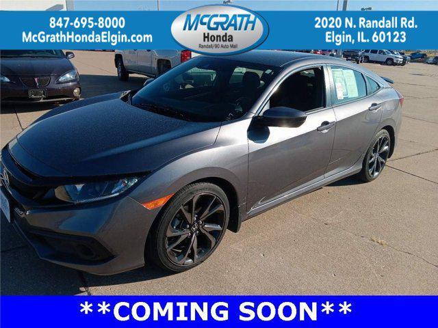 used 2019 Honda Civic car, priced at $21,000