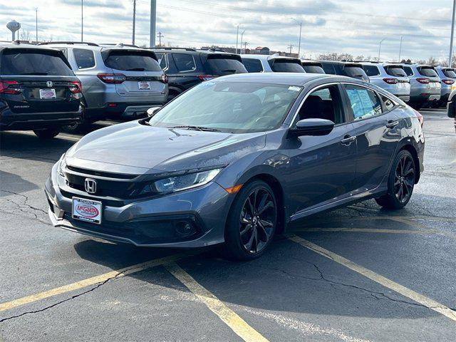 used 2019 Honda Civic car, priced at $20,695