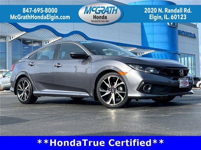 used 2019 Honda Civic car, priced at $20,000