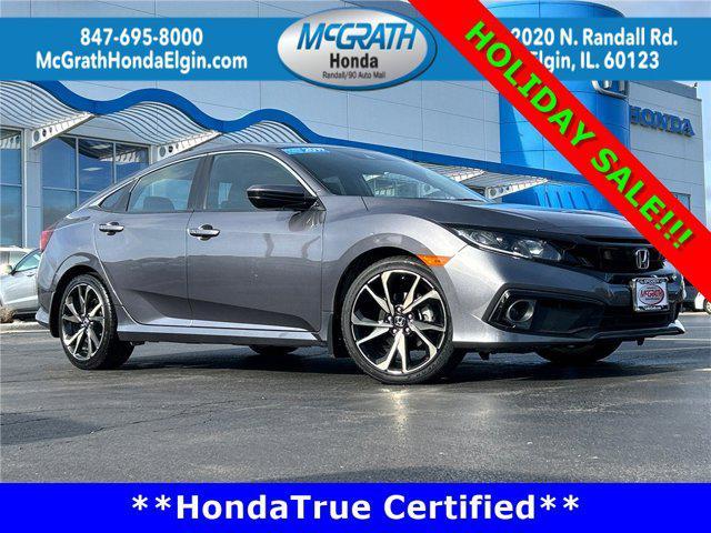 used 2019 Honda Civic car, priced at $20,695