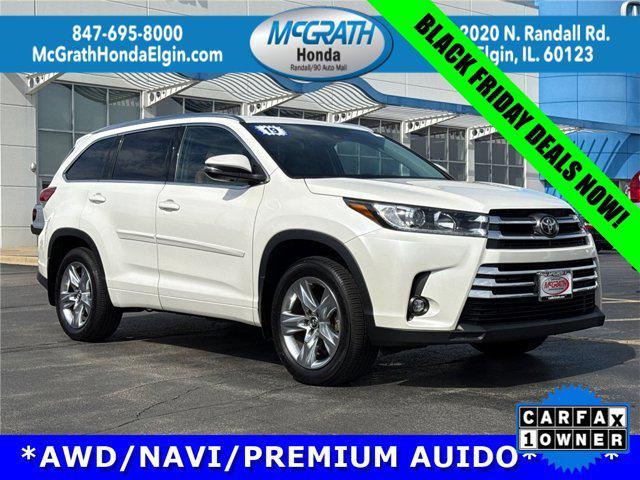 used 2019 Toyota Highlander car, priced at $25,777