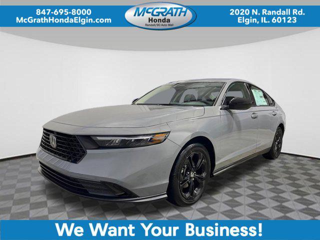 new 2025 Honda Accord car, priced at $30,705