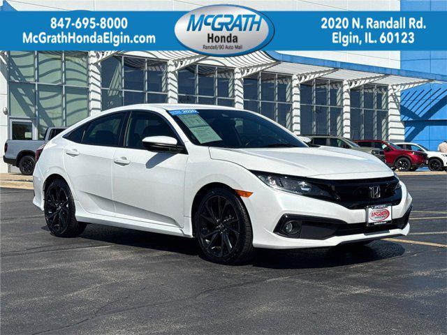 used 2020 Honda Civic car, priced at $17,995