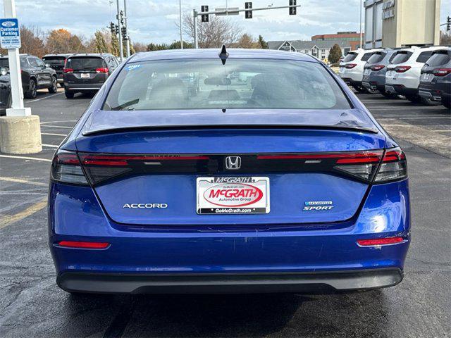 used 2023 Honda Accord Hybrid car, priced at $26,000