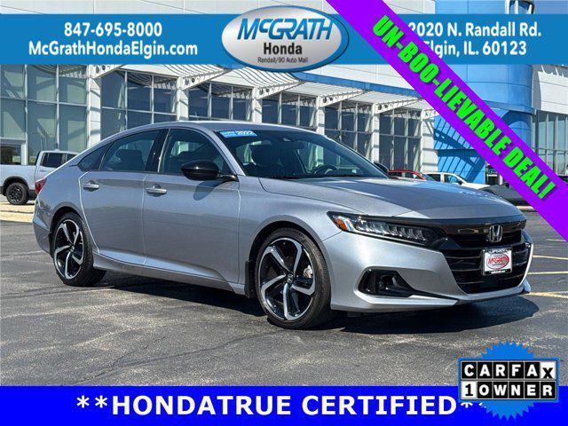 used 2022 Honda Accord car, priced at $25,495
