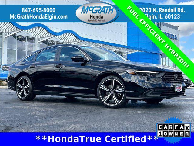 used 2024 Honda Accord Hybrid car, priced at $29,150