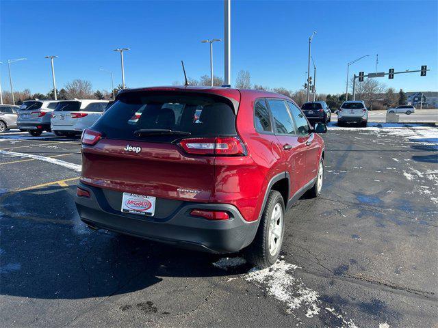 used 2015 Jeep Cherokee car, priced at $11,500