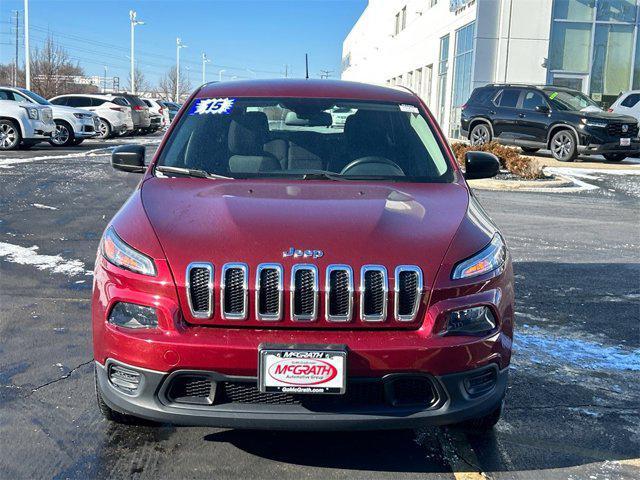 used 2015 Jeep Cherokee car, priced at $11,500