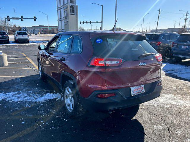 used 2015 Jeep Cherokee car, priced at $11,500