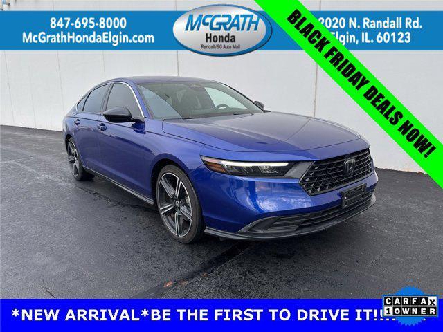 used 2023 Honda Accord Hybrid car, priced at $26,995