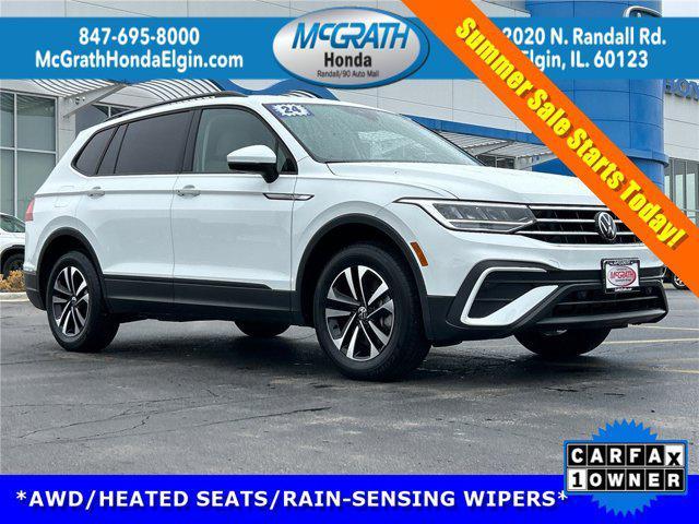 used 2024 Volkswagen Tiguan car, priced at $25,265