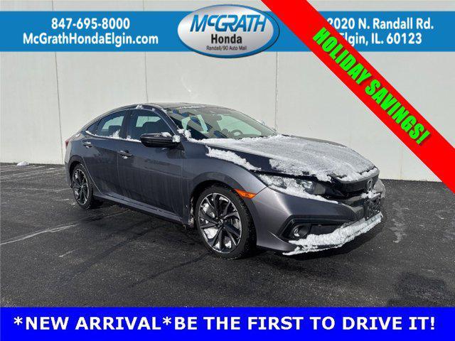 used 2020 Honda Civic car, priced at $17,495