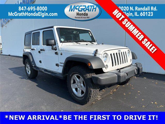 used 2016 Jeep Wrangler Unlimited car, priced at $12,895