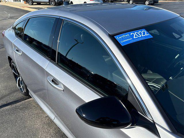 used 2022 Honda Accord Hybrid car, priced at $26,795