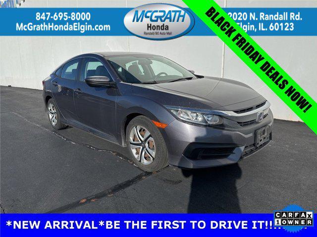 used 2018 Honda Civic car, priced at $15,250