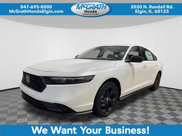 new 2025 Honda Accord car, priced at $30,751