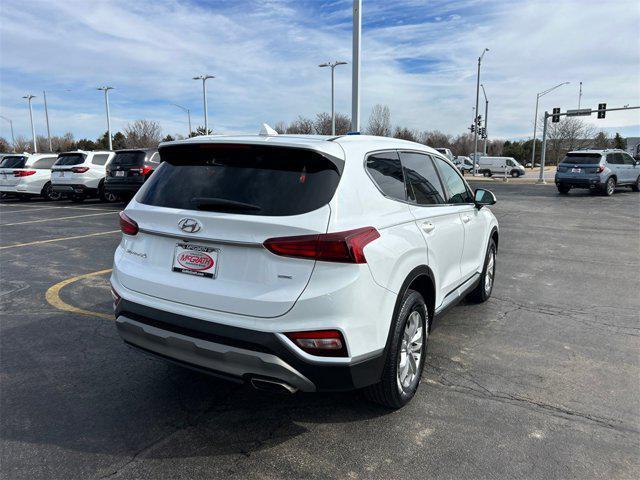 used 2019 Hyundai Santa Fe car, priced at $18,000