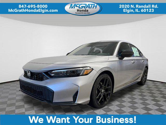 new 2025 Honda Civic car, priced at $27,850