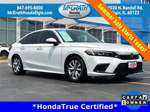 used 2022 Honda Civic car, priced at $23,195