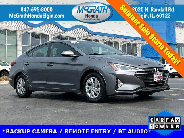 used 2019 Hyundai Elantra car, priced at $9,995