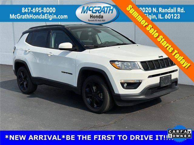 used 2020 Jeep Compass car, priced at $17,495