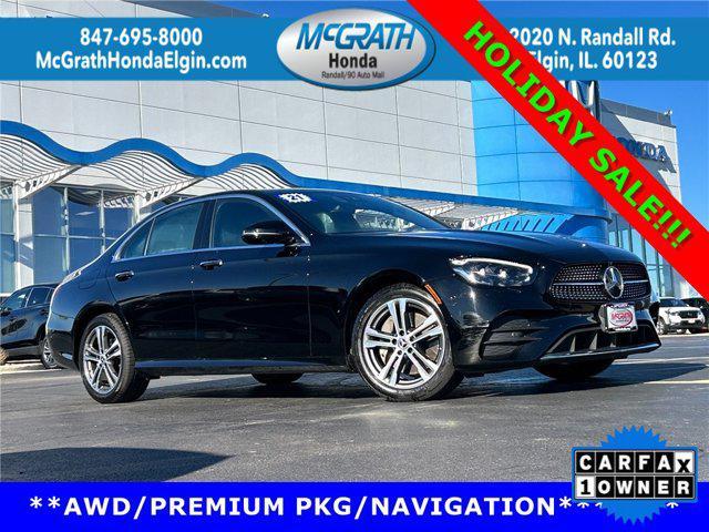 used 2021 Mercedes-Benz E-Class car, priced at $36,495