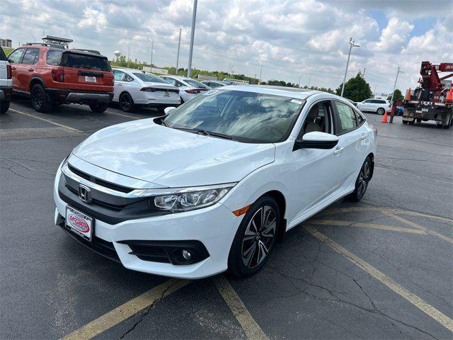 used 2018 Honda Civic car, priced at $18,695