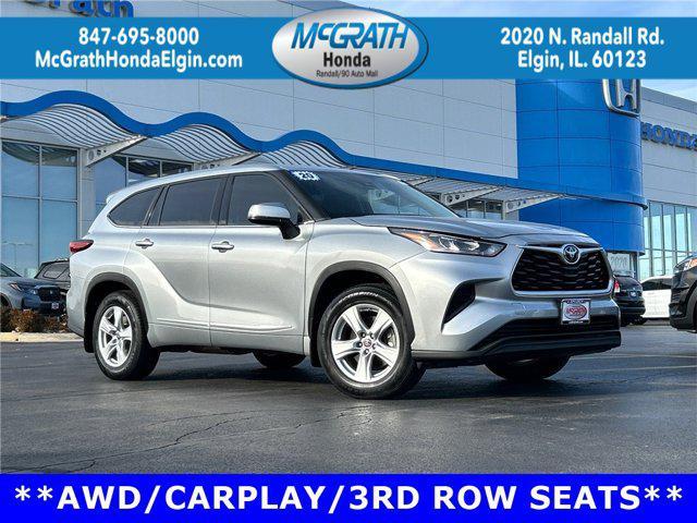 used 2020 Toyota Highlander car, priced at $24,488