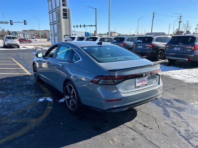 used 2023 Honda Accord Hybrid car, priced at $25,695