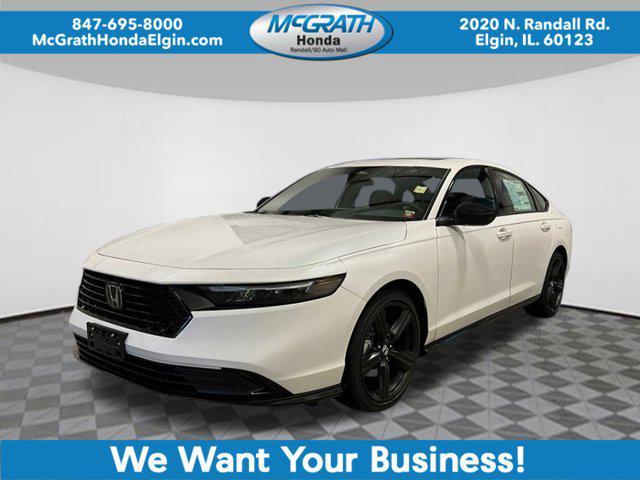 new 2025 Honda Accord Hybrid car, priced at $35,357
