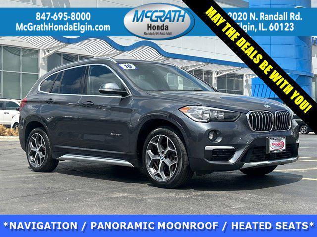 used 2018 BMW X1 car, priced at $19,895