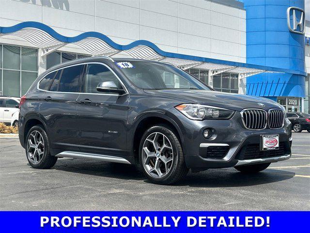 used 2018 BMW X1 car, priced at $18,711