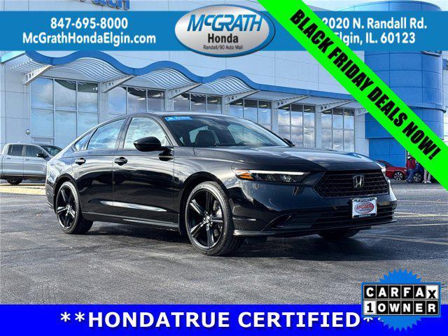 used 2024 Honda Accord Hybrid car, priced at $29,895
