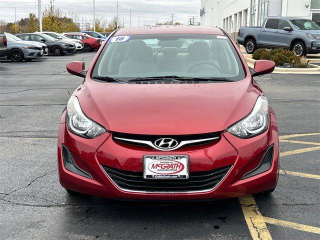 used 2016 Hyundai Elantra car, priced at $7,895