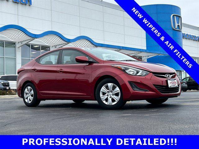 used 2016 Hyundai Elantra car, priced at $7,895