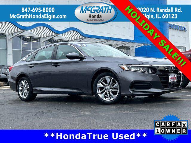 used 2018 Honda Accord car, priced at $21,500