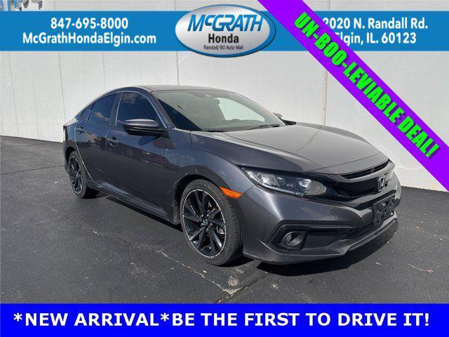 used 2021 Honda Civic car, priced at $23,500